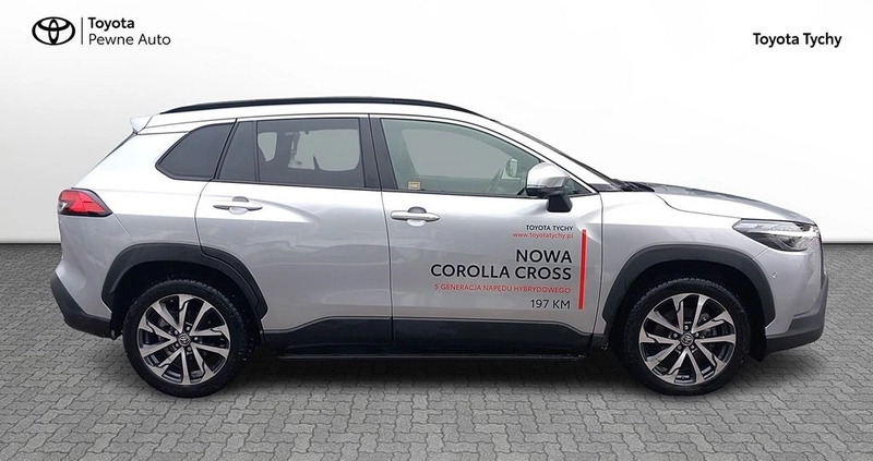 Toyota Corolla Cross cena 175900 przebieg: 3369, rok produkcji 2022 z Tychy małe 211